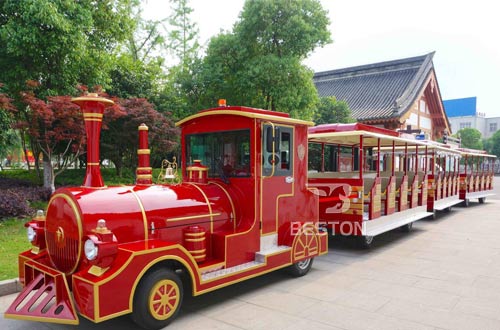 trackless train ride manufacturer